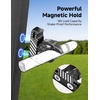 image:imageKEMIMOTO Magnetic Holder for Golf Cart Universal Fit for 3560 Ring  Powerful Magnetic Hold Stylish Design BlackBlack