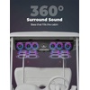 image:imageKEMIMOTO Midnight 90 Golf Cart Stereo System 800W Max Power AllinOne Sound System Waterproof Sound Bar with Subwoofer BT 53 Outdoor Golf Speakers with RGB Lights Compatible with Club Car EZGO