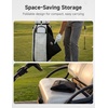 image:imageKEMIMOTO Portable Golf Bag Rain Cover Universal Golf Bag Cover with Hood  Lightweight Foldable Cover with Reflective Zipper amp Adjustable Buckle Fit for Golf Push Cart Waterresistant 210D Oxford