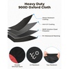 image:imageKEMIMOTO Outboard Motor Cover 600D Heavy Duty Waterproof for Mercury Outboard Engine Cover Compatible with Mercury 250HP300HP200300 PRO XS  4STR V8 46L 20172023Black  Red