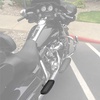 image:imageISSYAUTO Passenger Floorboards with Mount Bracket Kits for Road Glide Street Glide Road King Electra Glide 19932023 Black Footboards