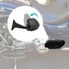 image:imageISSYAUTO Passenger Floorboards with Mount Bracket Kits for Road Glide Street Glide Road King Electra Glide 19932023 Black Footboards