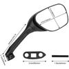 image:imageIssyzone Motorcycle Mirrors Rearview Side Integrated Turn Signal Mirror Compatible with 20062015 GSXR 600 750 Mirrors GSXR1000 K5 K6 K7 K8 K9 20052008 sv650 sv650s 20032008 sv1000s sv1000 20032007