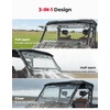 image:imageKEMIMOTO 3IN1 Flip Windshield Compatible with CFMOTO UFORCE U10 ProPro XL 2025 Upgraded Handle Windshield with PreInstalled Rubber Strips AntiScratch Front Window Accessories