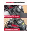 image:imageKEMIMOTO ATV Saddle Bag Tank Bag WaterResistant Motorcycle Gas Tank Bag for ATV Motorcycle Snowmobile Compatible with Polaris Sportsman Can Am Outlander Cfmoto Cforce FourTrax Grizzly