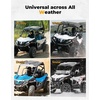 image:imageKEMIMOTO Aluminum Lower Doors Compatible with CFMOTO ZForce 800 Black Powder Coated Lower Half Door Panels Insert Compatible with 20152020 CFMOTO ZForce 800 TrailEX  20182019 ZForce 1000