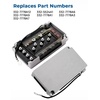 image:imageKEMIMOTO CDI Switch Box 2pcs Compatible with 50275 HP Mercury Outboard Motor Power Pack Replaces Part Numbers 3327778 185775