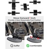 image:imageKEMIMOTO Driver Floorboard Extensions Floorboard Extenders kit 1 Compatible with 2018 Softail FL Models Heritage Classic Fat Boy Deluxe Sport Glide Softail Slim Include Bolts and Spacers Black