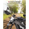 image:imageKEMIMOTO Full Aluminum Motorcycle Handguards Universal 78 22mm Handle Bar Hand Guards CNC Bracket for Dirt Bike Motocross ATV Scooter Pit Bike EBike