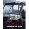 image:imageKEMIMOTO Glass Windshield with Manual Wipers Scratch Resistant Compatible with CFMOTO UFORCE 1000 201920261000 XL 20222026 DOT Approved UTV Front Windshield Accessories
