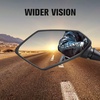 image:imageKEMIMOTO Motorcycle CBR 600 CBR600RR Rear View Mirrors Side Mirror Compatible with F4 F4I CBR1000RR CBR300R CBR500R CBR900 CBR919 CBR929 CBR954 VTR1000 GT125R GT250R