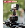 image:imageKEMIMOTO Motorcycle Camera Handlebar Mount Compatible with Sportster S1250 RH1250 20212025 Sportster S Accessories Nightster 975 RH975 Aluminum Black