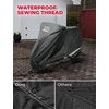 image:imageKEMIMOTO Motorcycle Cover Compatible with Surron X X160 X260 Waterproof Protective All Weather Mini Motorcycle Rain Cover Sunlight Dust with Windproof BuckleBlack