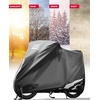 image:imageKEMIMOTO Motorcycle Cover Compatible with Surron X X160 X260 Waterproof Protective All Weather Mini Motorcycle Rain Cover Sunlight Dust with Windproof BuckleBlack