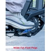 image:imageKEMIMOTO Motorcycle Foot Peg Compatible with Surron Light Bee XS Footpegs x260 and x160 Talaria Sting MX3 MX4 Talaria XXX Electric Dirt Bike Blue
