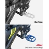 image:imageKEMIMOTO Motorcycle Foot Peg Compatible with Surron Light Bee XS Footpegs x260 and x160 Talaria Sting MX3 MX4 Talaria XXX Electric Dirt Bike Blue