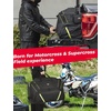 image:imageKEMIMOTO Motorcycle Gear Bag 112L Dirt Racing Bag for Motocorss Supercross Snowmobile Extra Large Capability XXL Black