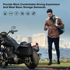 image:imageKEMIMOTO Motorcycle Hard Saddlebags Motorcycle Saddle Bags Compatible with Dyna VRod Vstar 650 VTX 1100 1300 Boulevard C50 Vulcan 500 900 Classic 800a Virgo 1100 Scout with Mounting Kits