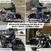 image:imageKEMIMOTO Motorcycle Hard Saddlebags Motorcycle Saddle Bags Compatible with Dyna VRod Vstar 650 VTX 1100 1300 Boulevard C50 Vulcan 500 900 Classic 800a Virgo 1100 Scout with Mounting Kits