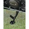 image:imageKEMIMOTO Motorcycle Kickstand Extender Pad Compatible with Sportster S RH1250 20212024 2025 Kickstand Foot Enlarger Heightened Side Stand Plate Black for Garage Grass Hot Blacktop Soft Ground