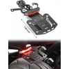 image:imageKEMIMOTO Motorcycle License Plate Bracket with LED Signal Light Compatible with Sportster S RH1250 2021 2022 2023 2024 2025 Fender Eliminator Kit Motorcycle License Plate Holder Mount Tidy Tail