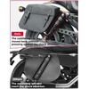 image:imageKEMIMOTO Motorcycle Saddlebags with Tail lights Moving Backwards 32L Leather Saddle Bags Motorcycles Compatible with Sportster 883