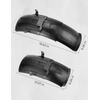 image:imageKEMIMOTO Rear Fender Scalable Concealed Compatible with Sportster S RH1250 2021 2022 2023 2024 2025 Mudguard Black Wheel Splash Guard