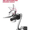 image:imageKEMIMOTO Spear Blade Mirrors Motorcycle Rear View Mirrors 1 Pair for Touring Street Glide Electra Glide Sportster Softail Dyna ChromeBlack