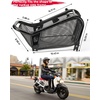 image:imageKEMIMOTO Underseat Mesh Storage Fit with The Side Frame Shape 20102025 Scooter Ruckus Cargo Net Storage with 50 Pieces of Nylon Cable Ties 30L