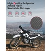 image:imageKEMIMOTO Universal Dirt Bike Seat Cover Compatible with WR250R KLX300 DRZ400S 350 EXCF 450 SXF CRF250R CRF300 Gripper Dirtbike Soft Seat Cover Cushion WR450F 500 EXCF CRF450L
