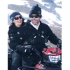 image:imageKEMIMOTO Winter Motorcycle Gloves Men Women Waterproof Motorcycle Gloves Cold Weather Warm Touchscreen Gauntlet Windproof Riding ATV Enduro Scooter Snowmobile Gloves Carbon Fiber Skiing CyclingRedM