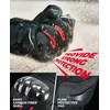image:imageKEMIMOTO Winter Motorcycle Gloves for Men Women Cold Weather Waterproof Warm ATV Riding Carbon Fiber Hard Knuckle Touch Screen Windproof Gauntlet Gloves AntiSlip Red M