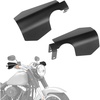 image:imageKEMIMOTO 1 Pair Motorcycle Handguards Coffin Cut Hand Guard Hand Shields Compatible with 20122024 2025 Softail Fat Bob Slim Sport Glide FL with Cable Clutch
