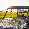 image:imageKEMIMOTO 3IN1 Flip Windshield Compatible with CFMOTO UFORCE U10 ProPro XL 2025 Upgraded Handle Windshield with PreInstalled Rubber Strips AntiScratch Front Window Accessories