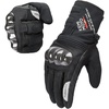 image:imageKEMIMOTO Motorcycle Winter Gloves Men Women Touch Screen Windproof Waterproof Spring Riding Carbon Fiber Warm ATV UTV Scooter Snowmobile Skiing Enduro Black M