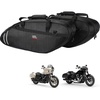 image:imageKEMIMOTO Saddlebag Liners 32L Compatible with Low Rider FXLRST Sport Glide FLSB 1822 Saddle bag Organizer Side Luggage Liners 1pair