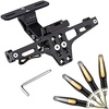 image:imageKEMIMOTO Universal Motorcycle License Plate Bracket with 4PCS Turn Signals Light
