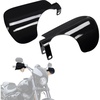 image:imageKEMIMOTO Upgraded Motorcycle Handguards Larger 1 Pair Coffin Cut Hand Shields Motorcycle Hand Guards Compatible with 20122022 2024 2025 Softail Dyna Cruiser FL with Cable Clutch