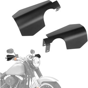 image:imageKEMIMOTO 1 Pair Motorcycle Handguards Coffin Cut Hand Guard Hand Shields Compatible with 20122024 2025 Softail Fat Bob Slim Sport Glide FL with Cable Clutch