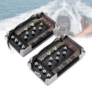 image:imageKEMIMOTO CDI Switch Box 2pcs Compatible with 50275 HP Mercury Outboard Motor Power Pack Replaces Part Numbers 3327778 185775