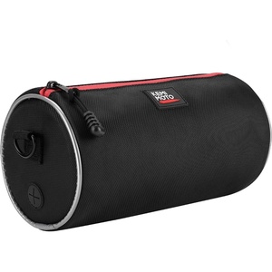 image:imageKEMIMOTO Motorcycle Handlebar Bag Small Bag with Shoulder Strap Waterproof Motorcycle Barrel Bag Storage Bag Compatible with Ruckus Bike Adventure UTV Scooter 01901BK
