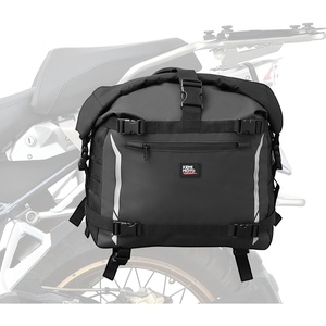 image:imageKEMIMOTO Motorcycle Saddlebag Waterproof Motor Luggage Pack Motorbike Side Bag 18L Fits Daul Sport Standard Minimoto Adventure Motorcycle Racks Black KMF111606721BK