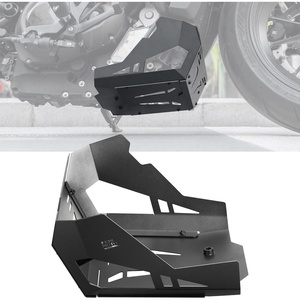 image:imageKEMIMOTO Motorcycle Skid Plate Compatible with Sportster S RH1250 2021 2022 2023 2024 2025 Engine Skid Plate Black Sportster S Accessories