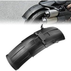 image:imageKEMIMOTO Rear Fender Scalable Concealed Compatible with Sportster S RH1250 2021 2022 2023 2024 2025 Mudguard Black Wheel Splash Guard
