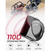 image:imageKEMIMOTO UTV Triangle Turn Signal Kit with Lever Switch and 110 dB Horn  PreWired Plug and Play Universal Street Legal Kit Compatible with Polaris CanAm Kawasaki CFMOTOWith Column Switch