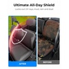 image:imageKEMIMOTO UTV Wingback Seat Cover Set Compatible with Polaris Ranger Crew XP 1000 20222025 1680D Oxford Fabric Pet Toenail Proof Accessories