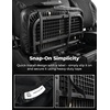 image:imageKEMIMOTO UTV Wingback Seat Cover Set Compatible with Polaris Ranger Crew XP 1000 20222025 1680D Oxford Fabric Pet Toenail Proof Accessories