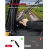 image:imageKEMIMOTO 2024 XP 1000 Glass Windshield with 2 Manual Wipers Upgraded Adhesive Process Glass Compatible with Polaris RZR XP 1000RZR XP S 10004 20242026 Vent Front Full Windshield Fit with RoofAdhesive Process Glass