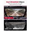 image:imageKEMIMOTO 2024 XP 1000 Glass Windshield with 2 Manual Wipers Upgraded Adhesive Process Glass Compatible with Polaris RZR XP 1000RZR XP S 10004 20242026 Vent Front Full Windshield Fit with RoofRubber Seal Glass