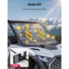 image:imageKEMIMOTO 2025 PRO XP Flip Windshield Compatible with 20252026 Polaris RZR PRO XP PRO XP4 PRO S PRO S4 3IN1 Flip Up Front Window AntiUV DoubleSided Hard Coated Vented Folding Full Windshield